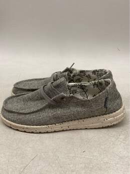 Hey Dude Men’s Wally Linen Loafers Size 9 Gray, Comfortable & Stylish alternative image