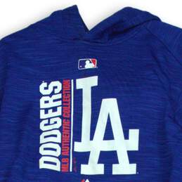 Majestic MLB Blue LA Dodgers Sweatshirt Size Medium alternative image
