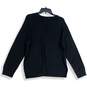 NWT Vila Milano Womens Black V-Neck Long Sleeve Pullover Sweater Size Large image number 2