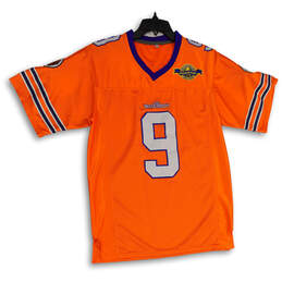Mens Orange The Waterboy Bobby Boucher #9 Football Jersey Size Small