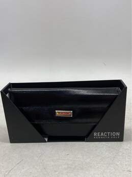 Kenneth Cole Black Patent Leather Wallet NWT