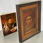 Lot of 2 Portraits of Rabbi and Philosopher Oil on canvas by Kunhert Signed. image number 2