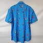 The Roosevelts x Saved by the Bell Blue Short Sleeve Button Down Shirt Size XL image number 6