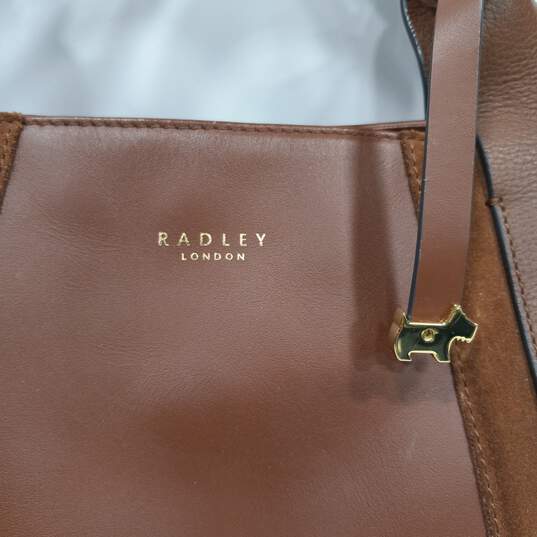 Radley London Umber Leather Handbag image number 3
