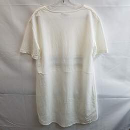 Zara Women's White Woven Shirt Dress Size S alternative image