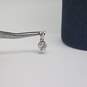 14k White Gold CZ Pendant 1.0g image number 1