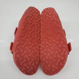 Birkenstock Arizona Red Slip On Sandals Women's Size 37 alternative image
