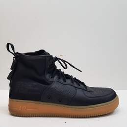Nike SF Air Force 1 Mid Black, Gum Sneakers 917753-003 Size 12