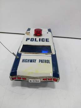 Vintage Battery Powered Toy Police Car alternative image