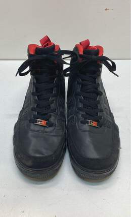 Air Jordan 136027-006 5 Retro Satin Bred Sneakers Men's Size 12 alternative image