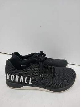 Nobull Unisex Black Sneakers Size M11.5 W13