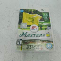 Tiger Woods PGA Tour 12: The Masters Nintendo Wii CIB