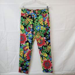 Krazy Larry Womens Floral Pants Size 8