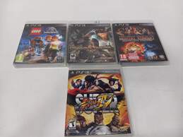Bundle Of 4 Assorted Sony PlayStation 3 Video Games