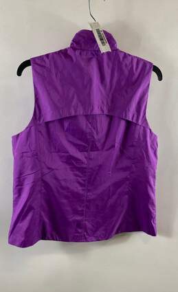 Polo Golf Ralph Lauren Womens Purple Sleeveless Full Zip Vest Jacket Size Large alternative image