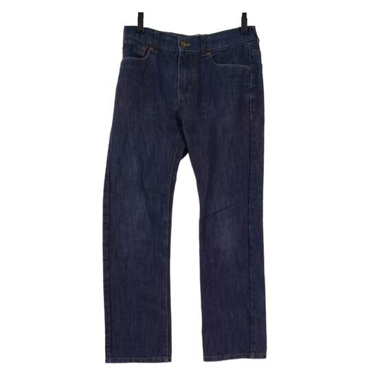 Mens Blue 511 Slim Fit Stretch Denim Straight Leg Jeans Size 29-29 image number 2