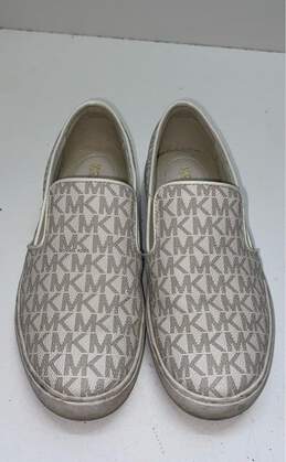 Michael Kors Monogram Slip On Sneakers Vanilla 6 alternative image