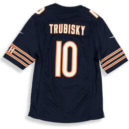 Men's Nike Navy Chicago Bears Mitch Trubisky #10 NFL Jersey Size M alternative image