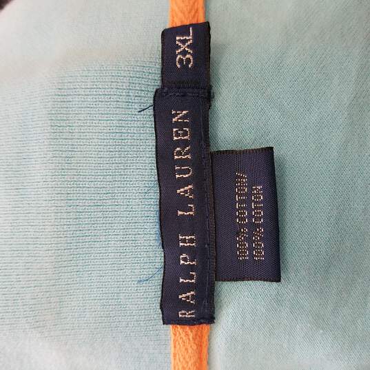 Buy the Ralph Lauren Men Shirt Blue 3XL | GoodwillFinds