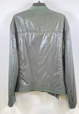 Gucci Men Green Puffer Asymmetrical Jacket Sz 60 alternative image