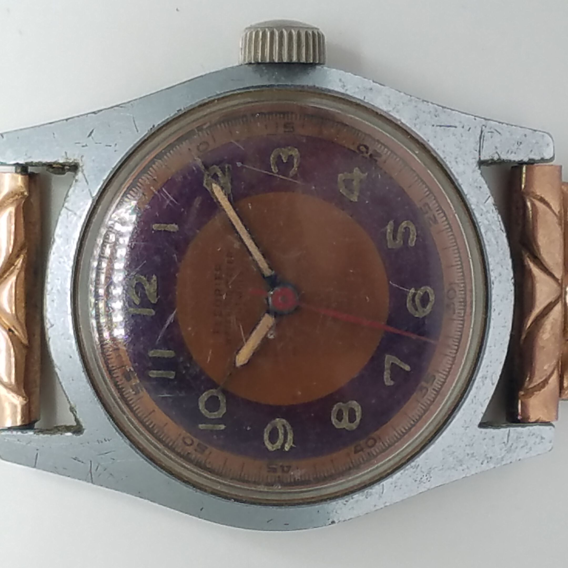 Antiques Atlas - Gents 1950s Vidar Wrist Watch as170a9058