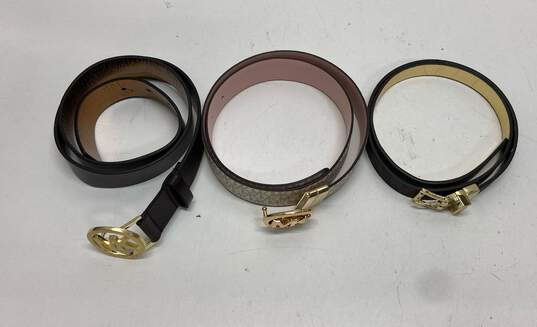 Lot of 3 Michael Kors Belts image number 2