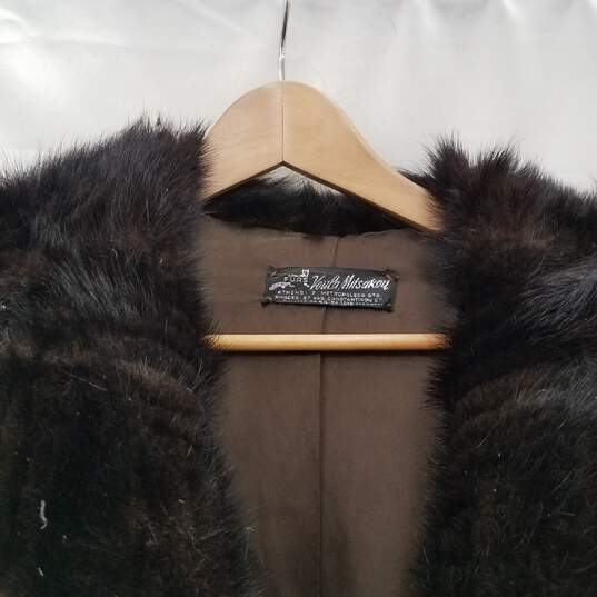 Youla Mitsakou Vintage Beaver Fur Coat image number 2