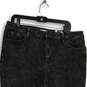 NWT Kancan Womens Black Denim Dark Wash 5-Pocket Design Ankle Jeans Size 32x26 image number 3