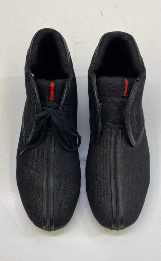 FUBU Mid Denim Black Sneakers Shoes Men's Size 9 image number 5