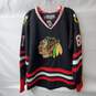 NHL Blackhawks Hossa 81 Black Jersey Size 50 image number 1