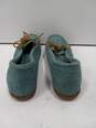 Minnetonka Women's Blue Canvas Moc Loafers Size 8.5 image number 4
