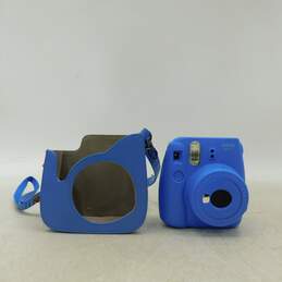 Fujifilm Brand Instax Mini 9 Model Blue Instant Film Camera w/ Carrying Case alternative image