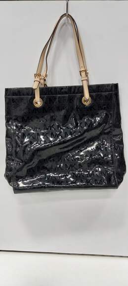 Michael Kors Women's Black Paten Leather Purse