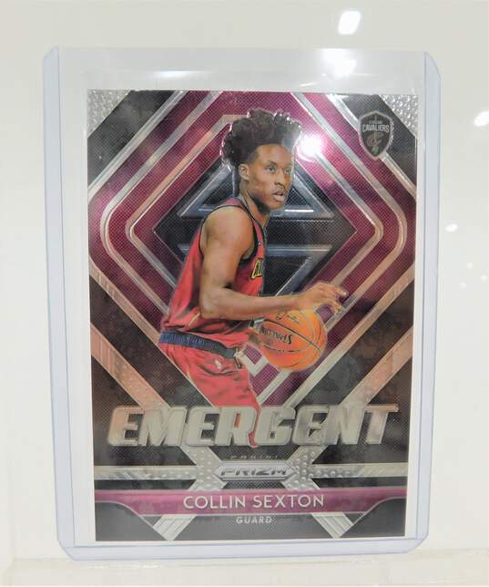 2018-19 Collin Sexton Prizm Rookie Emergent Cleveland Cavaliers image number 1