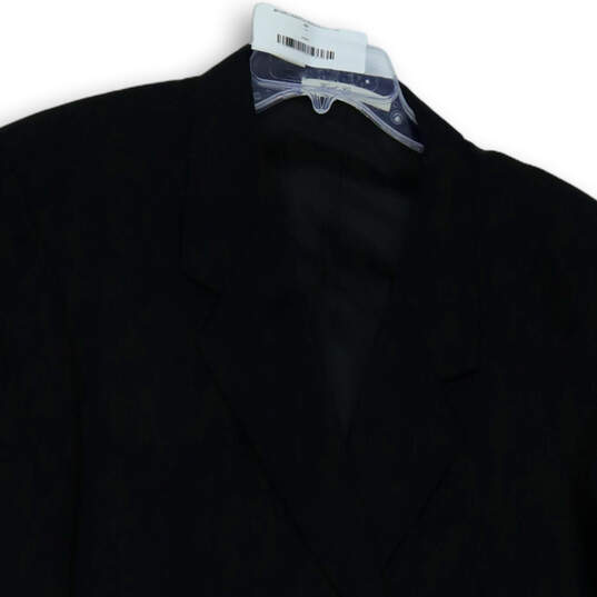 koper Bermad Vorige Buy the Mens Black Long Sleeve Notch Lapel Single Breasted One Button Blazer  Sz 48R | GoodwillFinds