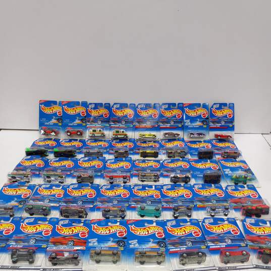Lot Of Assorted Hot Wheels Cars IOBs image number 1