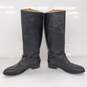 Frye Lindsay  Plate Boots in Black Leather Women's Boots Size 6B image number 2