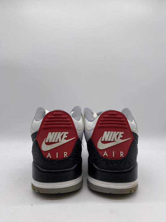 Nike Air Jordan 3 Tinker Hatfield White Athletic Shoe Men 10.5 image number 4