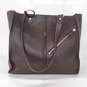 Ellington Brown Leather Tote Bag image number 1