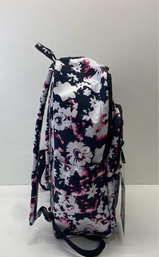 Adidas Original Trefoil Pocket Backpack Floral Legend Ink Blue/White/Black image number 2