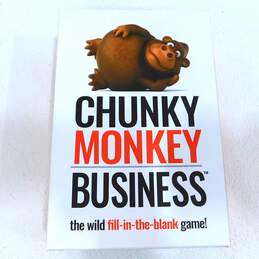 NEW Sealed Chunky Monkey Business Wild Fill In The Blank Party Game Good Game Co