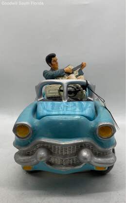 Elvis Presley By Vandor Blue Collectible Cadillac Car Cookie Jar alternative image