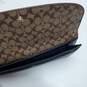 Coach Pebbled Leather Envelope Wallet in Navy Blue 7.5x3.5" image number 4