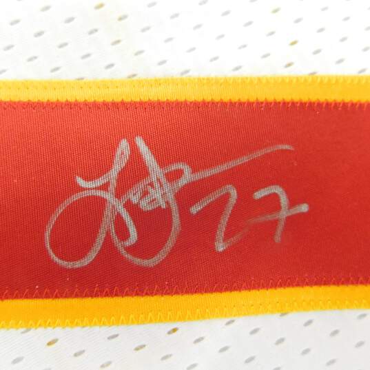 Larry Johnson Autographed Kansas City Chiefs Jersey w/ COA image number 7