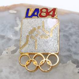 Set of 6 Vintage 1984 Los Angeles Summer Olympics Pins alternative image