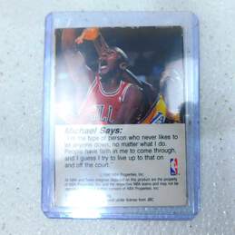1990-91 Michael Jordan NBA Hoops Collect-A-Books Chicago Bulls alternative image