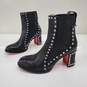 Christian Louboutin Women's Out Line Spike Black Chelsea Boots Size 7.5 w/COA image number 1