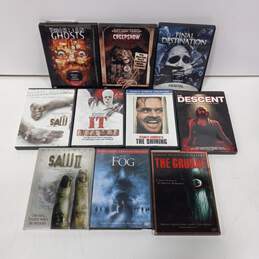 Bundle of 10 Assorted Horror DVDs
