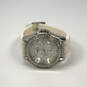 Designer Fossil ES-2344 Silver-Tone Stainless Steel Round Analog Wristwatch image number 1