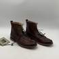 NWT Frye Mens Phillip 87901 Brown Leather Lace-Up Ankle Chukka Boots Size 9.5D image number 3